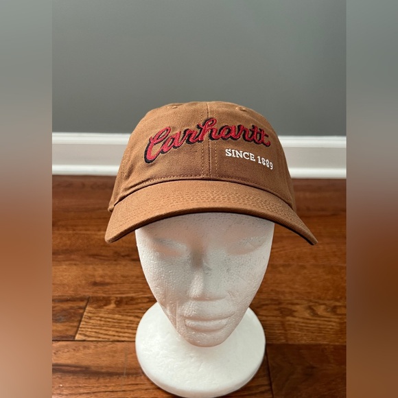 Carhartt Other - NWT- Vintage-Carhartt Since 1889 Embroidered Canvas StrapBack 2007 Hat